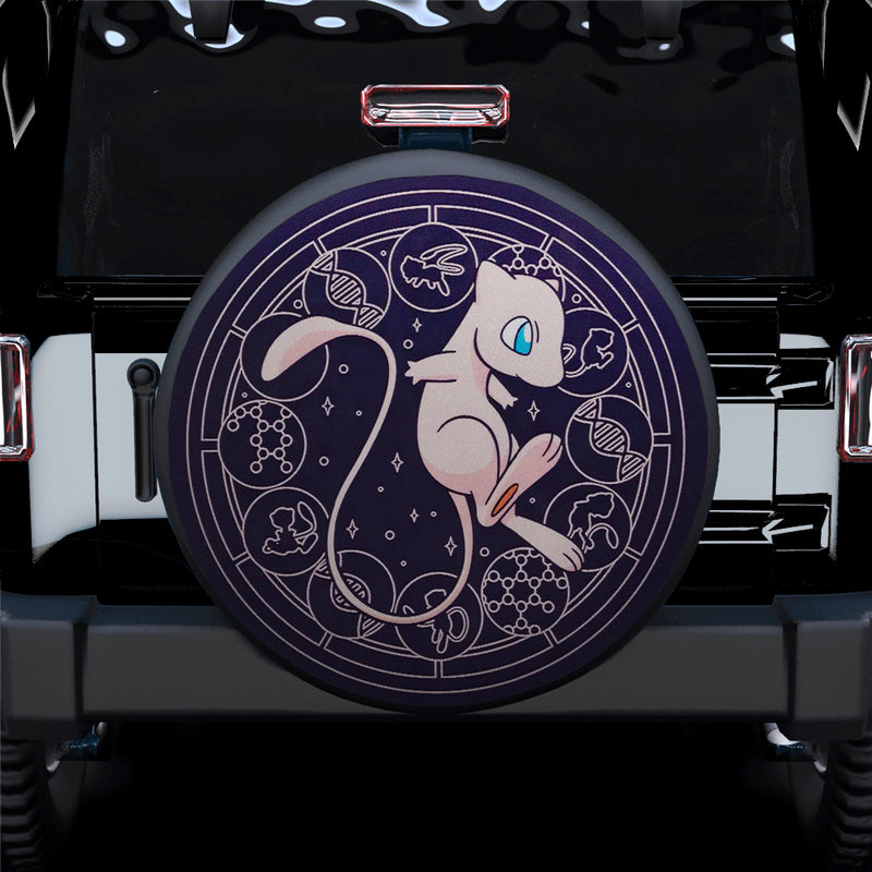 Pokemon Mew Car Jeep Spare Tire Covers Gift For Campers Nearkii