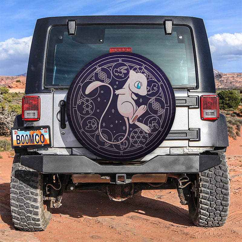 Pokemon Mew Car Jeep Spare Tire Covers Gift For Campers Nearkii