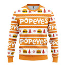 Popeyes Ugly Christmas Sweater Amazing Gift Idea Thanksgiving Gift