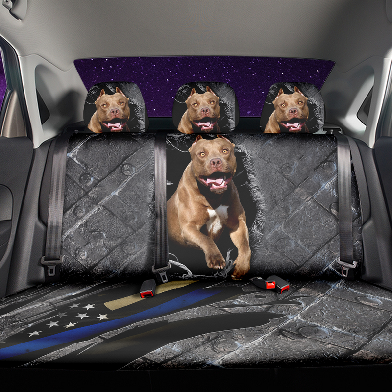 Pull Dog Car Back Seat Covers Decor Protectors Nearkii