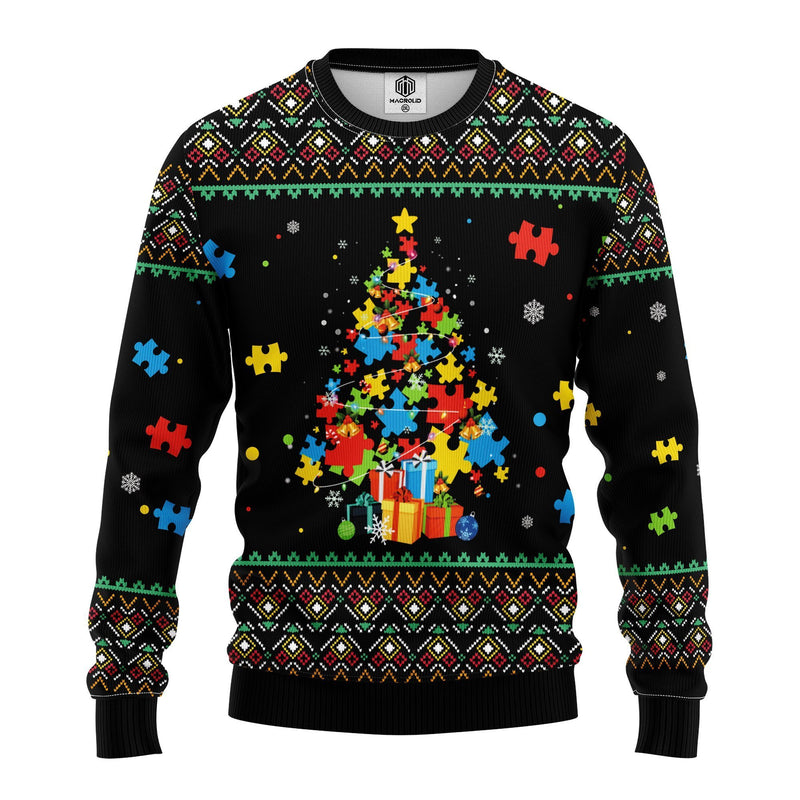 Autism Ugly Christmas Sweater Amazing Gift Idea Thanksgiving Gift Nearkii