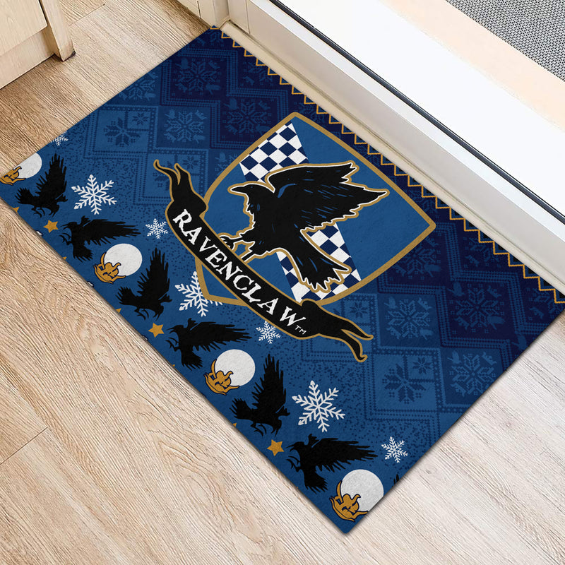 Premium Ravenclaw Harry Potter Christmas Doormat Home Decor Nearkii