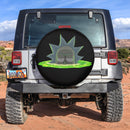 Rick Morty Funny Head Spare Tire Covers Gift For Campers Nearkii