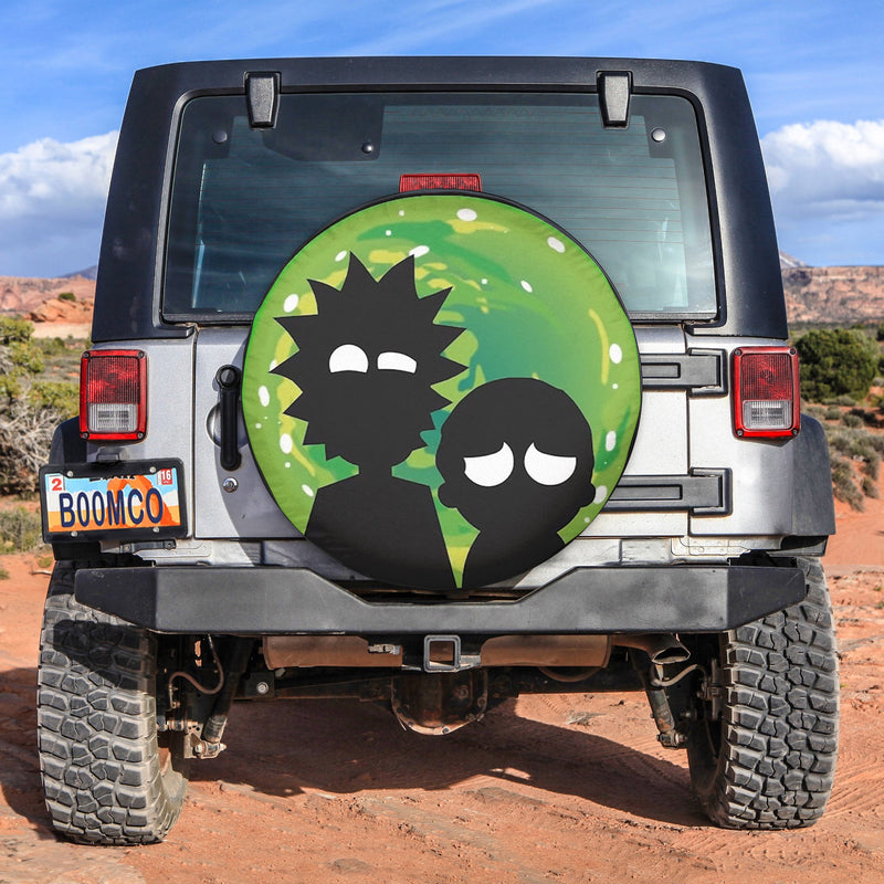 Rick Morty Shadow Spare Tire Covers Gift For Campers Nearkii