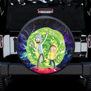 Rick Morty Funny Spare Tire Covers Gift For Campers Nearkii