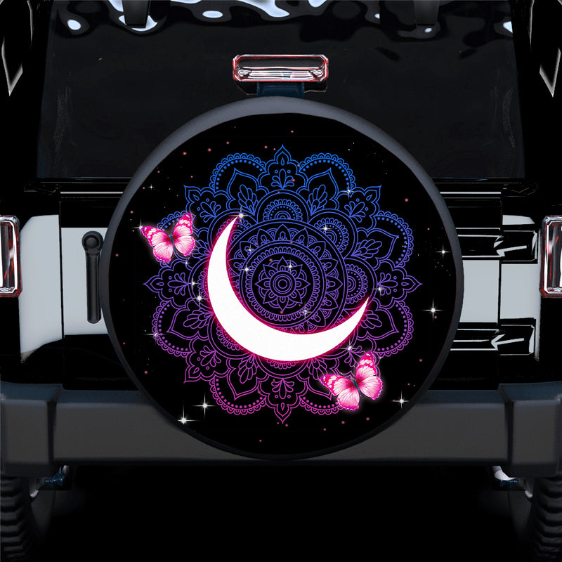 Sailor Moon Mandala Butterfly Flower Car Spare Tire Covers Gift For Campers Nearkii