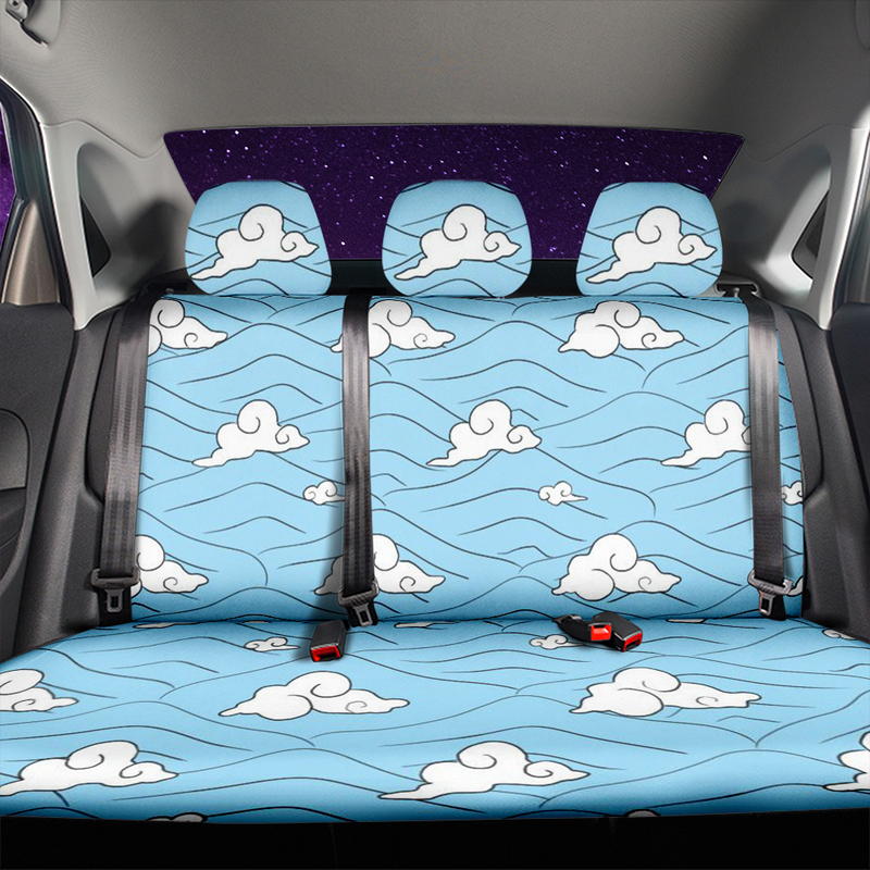 Sakonji Urokodaki Demon Slayer Car Back Seat Covers Decor Protectors Nearkii