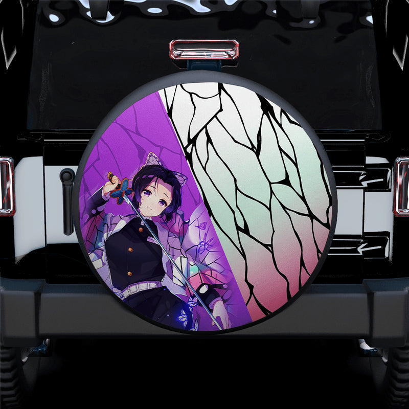 Shinobu Demon Slayer Car Spare Tire Covers Gift For Campers Nearkii