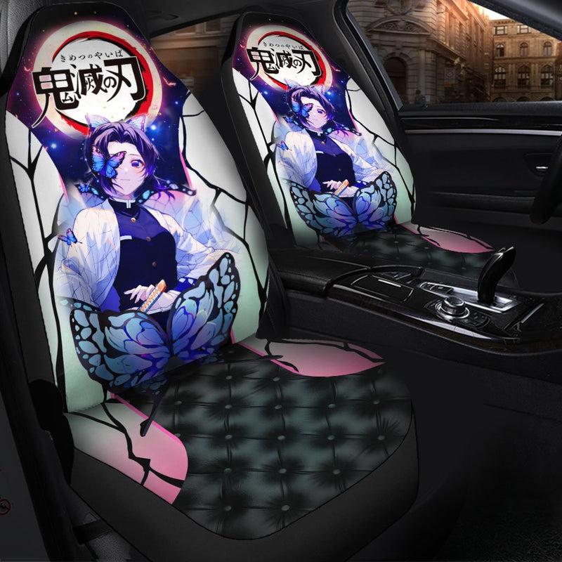 Shinobu Demon Slayer Season 2 Custom Car Premium Custom Car Seat Covers Decor Protectors Car Accessories Anime Gift Nearkii