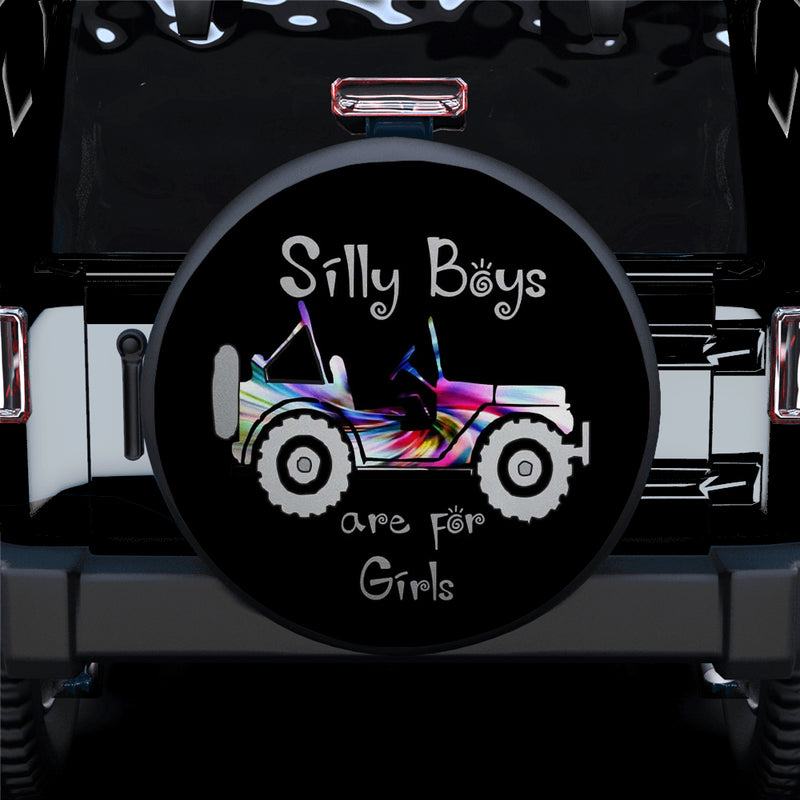 Silly Boys Jeep Are For Girls New Car Spare Tire Covers Gift For Campers Nearkii