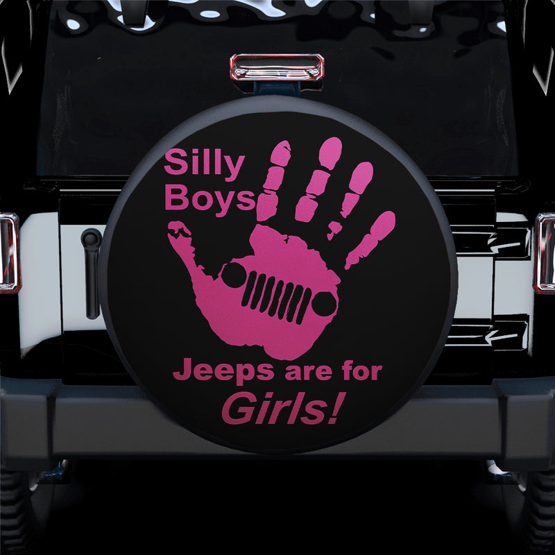 Jeeps Are For Girls Jeep Car Spare Tire Cover Gift For Campers Nearkii