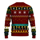 Simpson Family Ugly Christmas Sweater Red Brown 1 Amazing Gift Idea Thanksgiving Gift Nearkii