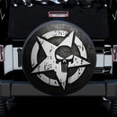 Skull Star Symbol 2 Car Spare Tire Covers Gift For Campers Nearkii