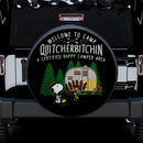 Snoopy Quitcherbitchin Camping Car Spare Tire Covers Gift For Campers Nearkii