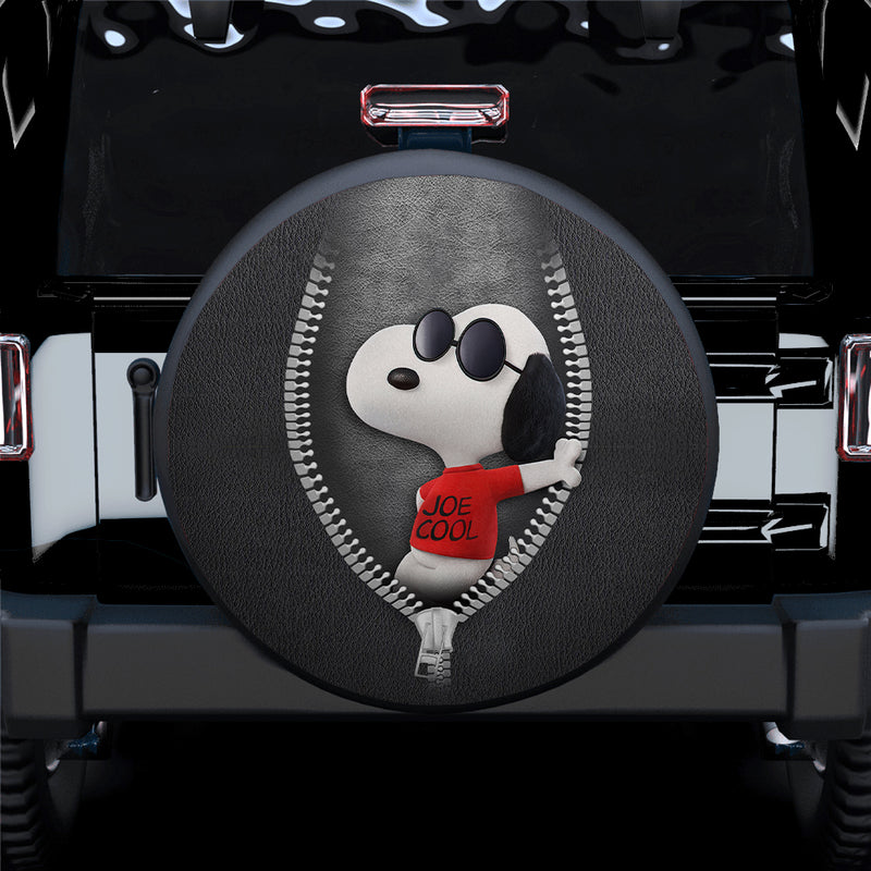 Snoopy Zipper Car Spare Tire Gift For Campers Nearkii