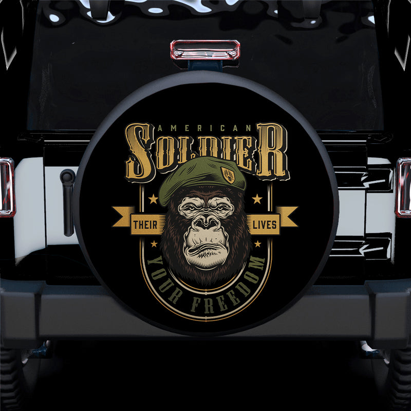 Soldier Jeep Car Spare Tire Cover Gift For Campers Nearkii