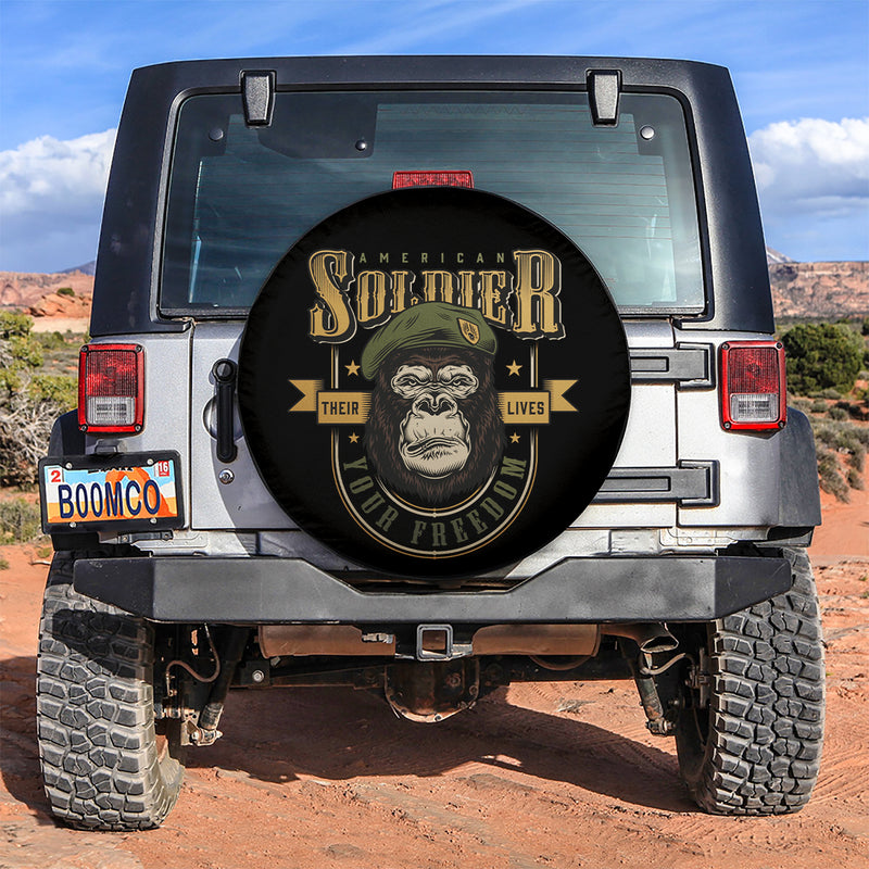 Soldier Jeep Car Spare Tire Cover Gift For Campers Nearkii