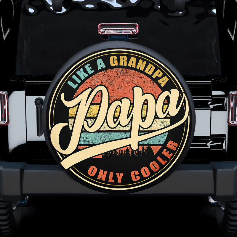 Vintage Papa Spare Tire Cover Gift For Campers Nearkii