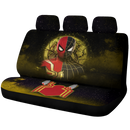 Spider Man Black Suit No Way Home 2 Moonlight Galaxy Premium Custom Car Back Seat Covers Decor Protectors Nearkii
