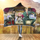 Spy X Family Loid Yor And Anya Economy Hooded Blanket Nearkii