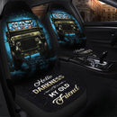 Squirtle Gangster Pokemon Ride Jeep Moonlight Halloween Funny Premium Custom Car Seat Covers Decor Protectors Nearkii