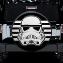 Stormtrooper White Jeep Car Spare Tire Covers Gift For Campers Nearkii