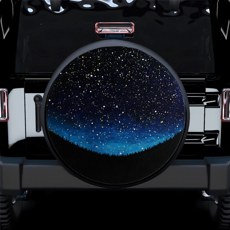 Star Night Jeep Car Spare Tire Cover Gift For Campers Nearkii