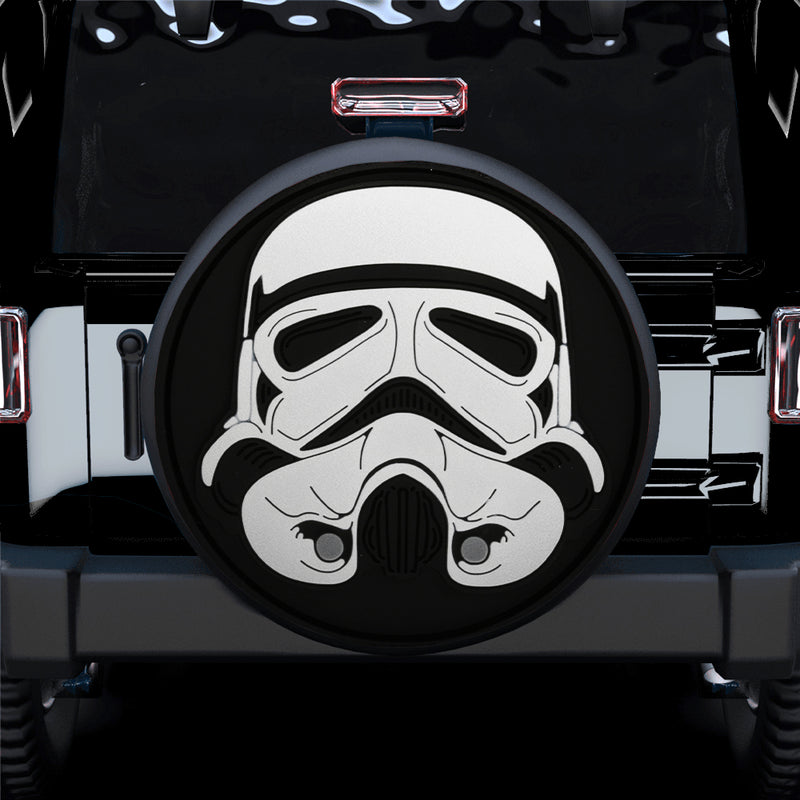 Stormtrooper Helmet Car Spare Tire Covers Gift For Campers Nearkii