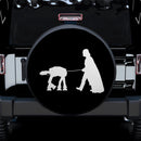 Darth Vader Walking Pet Jeep Car Spare Tire Covers Gift For Campers Nearkii