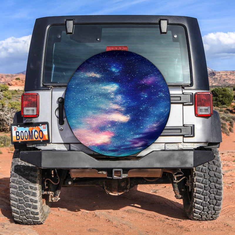 Stary Sky Spare Tire Cover Gift For Campers Nearkii