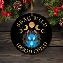 Stitch Stay Wild Moon Child Mica Ornament Perfect Gift For Holiday Nearkii