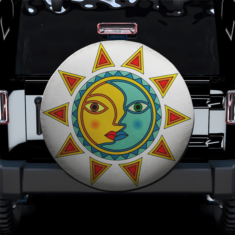 Sun Moon Png Sun Spare Tire Cover Gift For Campers Nearkii