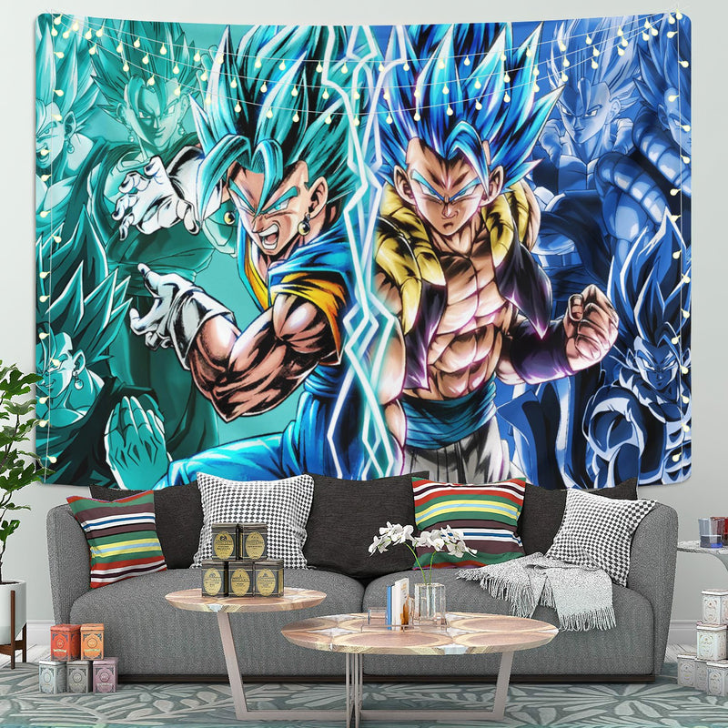 Vegito Gogeta Dragon Ball Anime Tapestry Room Decor Nearkii