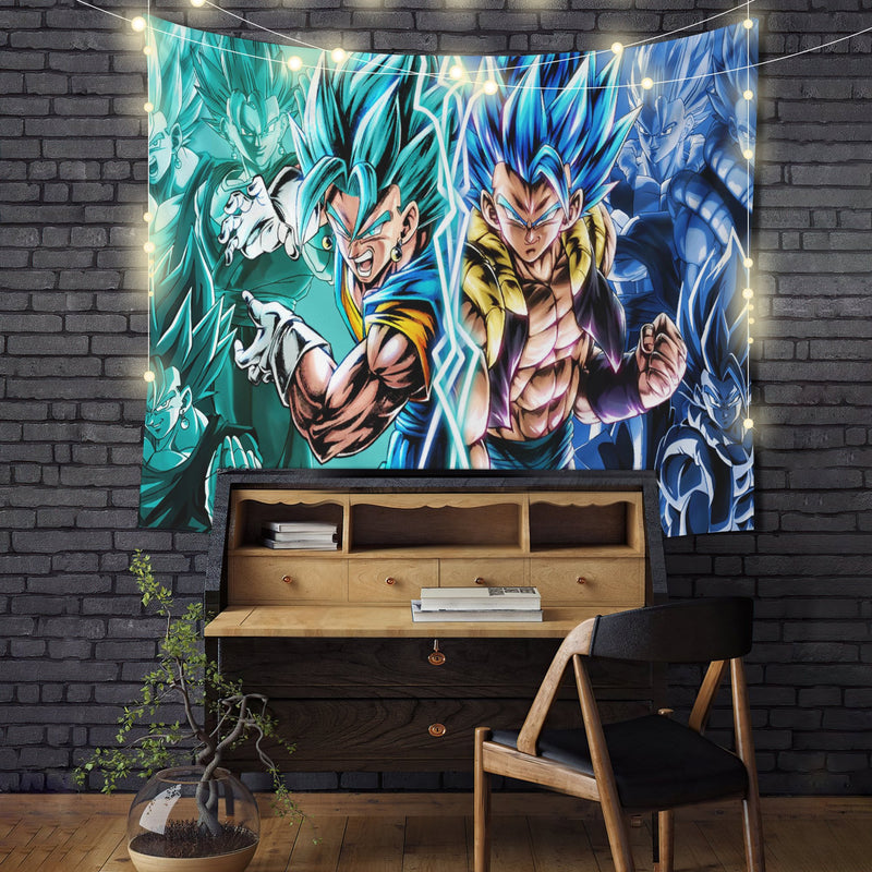 Vegito Gogeta Dragon Ball Anime Tapestry Room Decor Nearkii