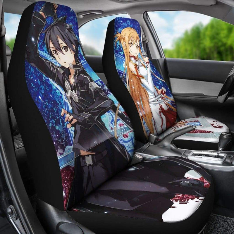 Sword Art Online Car Premium Custom Car Seat Covers Decor Protectors Nearkii