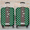 Tanjiro Demon Slayer Anime Luggage Cover Suitcase Protector