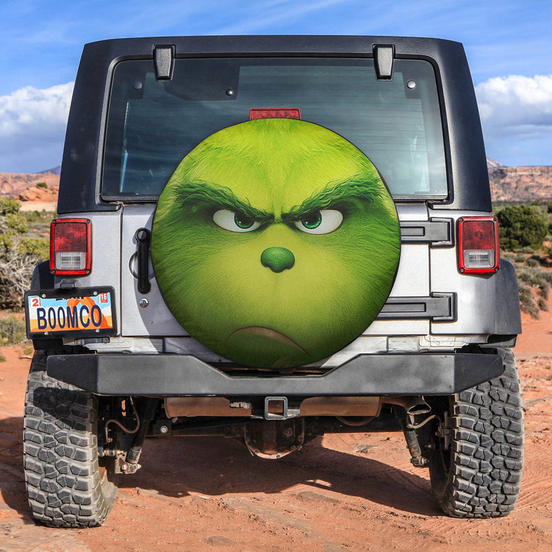 The Grinch Face Spare Tire Covers Gift For Campers Nearkii