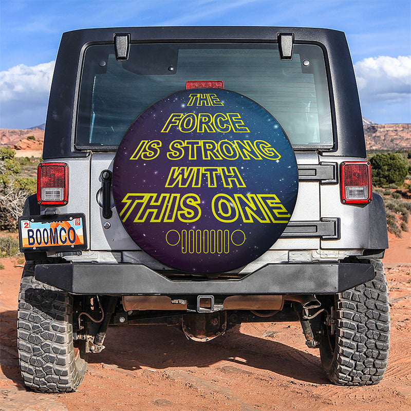 The Force Is Strong With This One Car Spare Tire Covers Gift For Campers Nearkii
