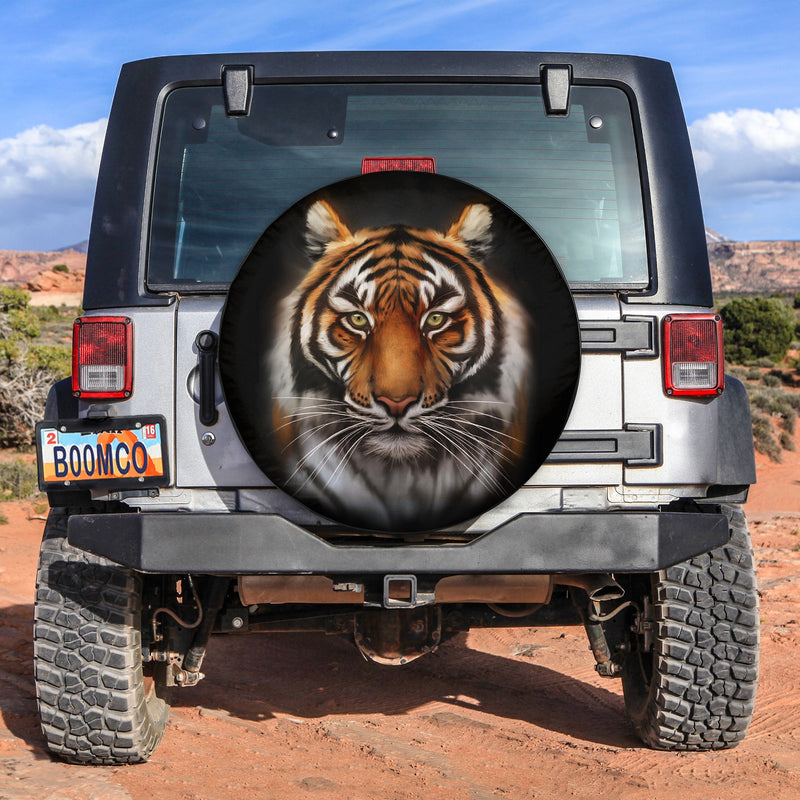 Tiger Spare Tire Cover Gift For Campers Nearkii