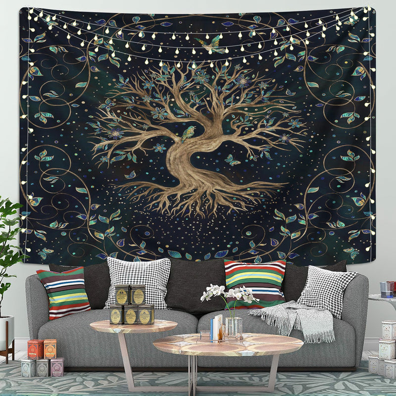 Tree Of Life Art Tapestry Room Decor Nearkii