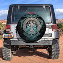 Viking Yggdrasil World Tree Ravens Jeep Car Spare Tire Covers Gift For Campers Nearkii
