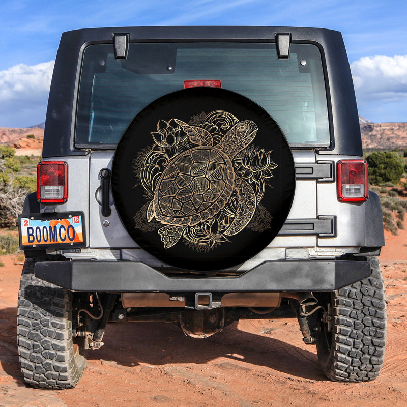Turtle Spare Tire Cover Gift For Campers Nearkii
