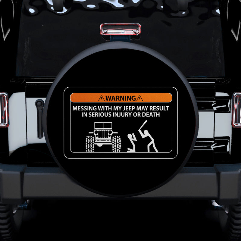 Warning Couple Jeep Car Spare Tire Covers Gift For Campers Nearkii