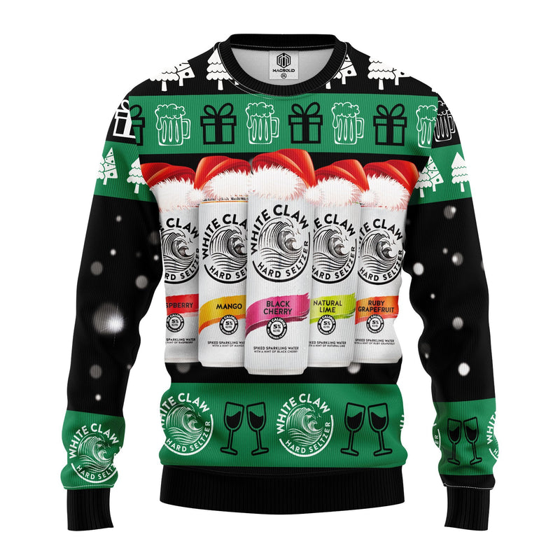 White Claw Beer Ugly Christmas Sweater Amazing Gift Idea Thanksgiving Gift Nearkii