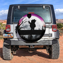 Winnie The Pooh Moon Night Car Spare Tire Covers Gift For Campers Nearkii