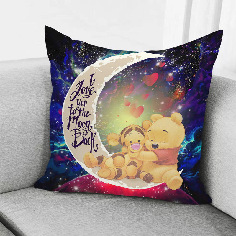 Winnie The Pooh Love You To The Moon Galaxy Pillowcase Room Decor Nearkii