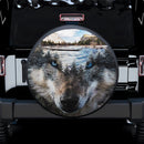 Wolf Art, Wild Animals Car Spare Tire Cover Gift For Campers Nearkii