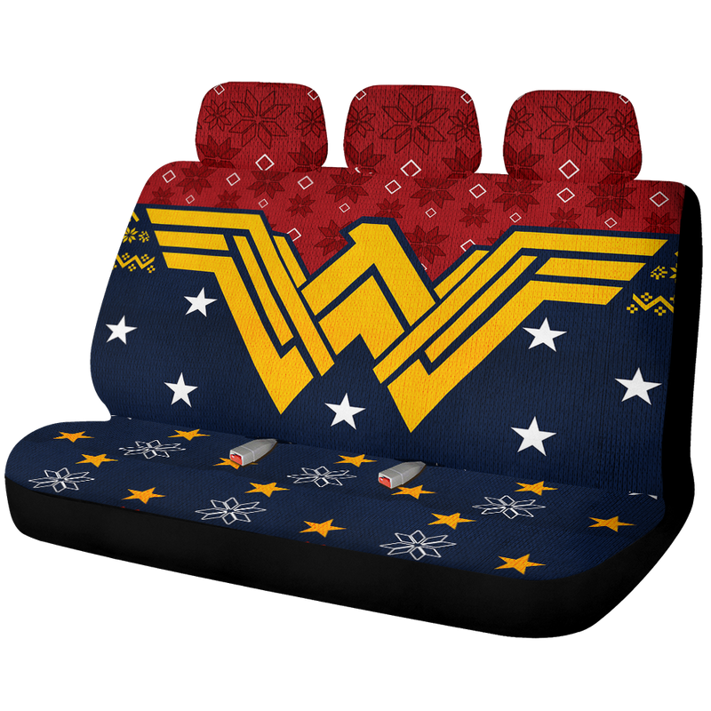 Wonder Woman Car Back Seat Covers Decor Protectors Nearkii