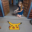 Surprised Pikachu Meme Custom Shape Rubber Doormat Home Decor