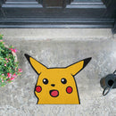 Surprised Pikachu Meme Custom Shape Rubber Doormat Home Decor